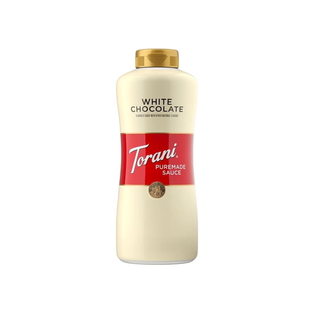 Torani Puremade White Chocolate Sauce, 30 oz.