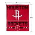 thumbnail image 6 of Logo Brands Houston Rockets 60"x70" Super Plush Blanket, 6 of 6