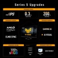 thumbnail image 3 of ASUS TUF 27" Gaming monitor, FHD, 200Hz, Fast IPS, ELMB, 0.3ms GTG (min.), Stereo Speaker, AI visual, 3 of 10