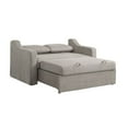 thumbnail image 18 of Serta Harvard Full Convertible Polyester Fabric Loveseat, 18 of 23