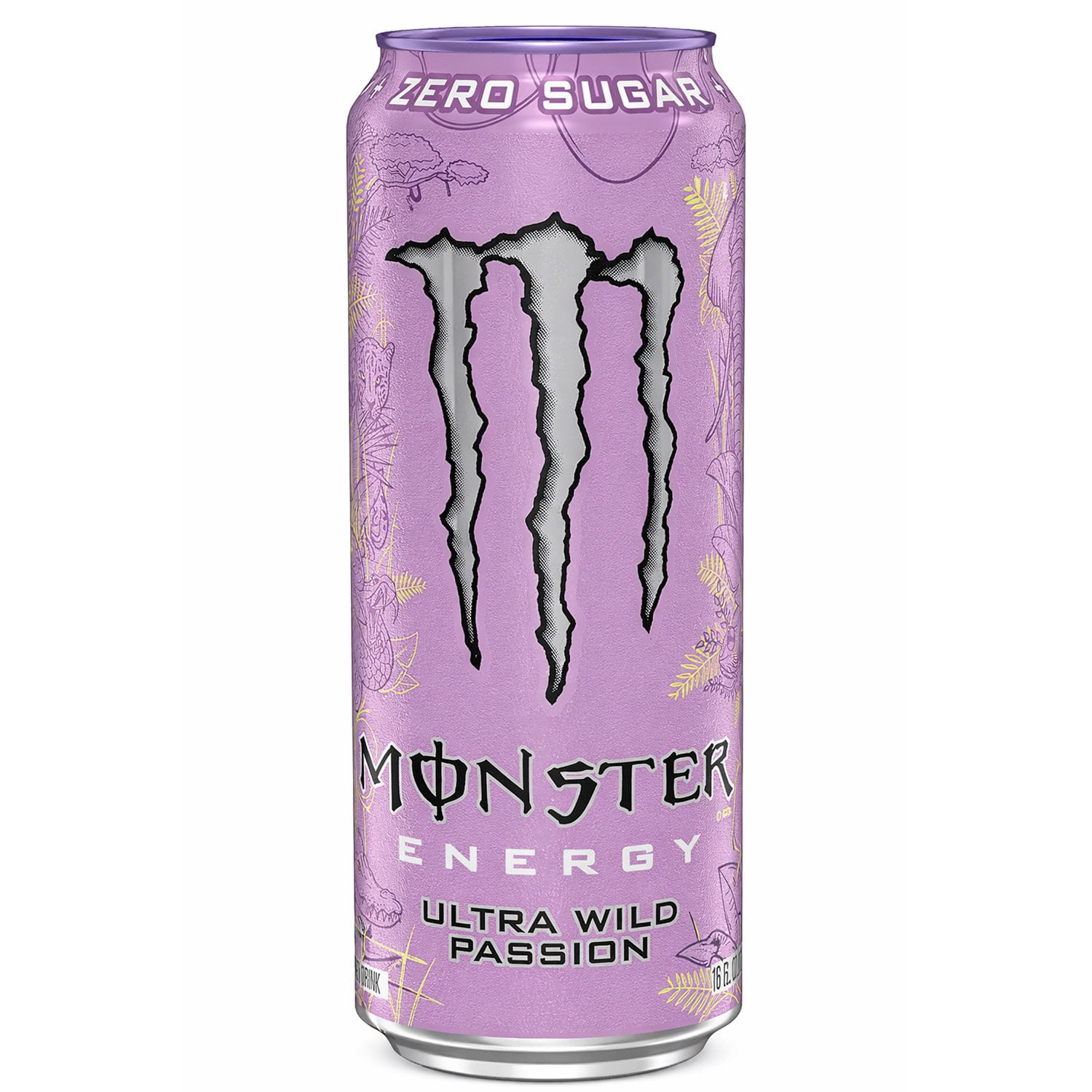 Monster Energy Ultra, Wild Passion, Sugar Free Energy Drink, 16 fl 