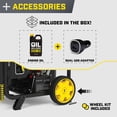 thumbnail image 4 of 10,000/7,750-Watt Electric Start Home Backup Portable Open Frame Inverter Generator with Quiet Technology and CO Shield, 4 of 14