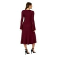 thumbnail image 8 of Edited by Hunter McGrady Women's Flare Midi Sweater Dress, 8 of 11