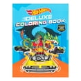 thumbnail image 1 of Hot Wheels Deluxe Sticker and Coloring, Paperback, 1 of 4