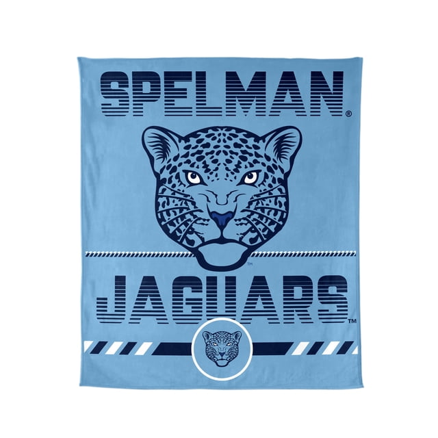 Logo Brands Spelman College Jaguars 60"x70" Super Plush Blanket