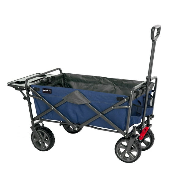 Mac Sports Folding Wagon with Tailgate and Table