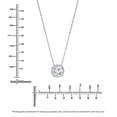 thumbnail image 3 of Lab Created Diamond Pendant in 14K Gold, 3 of 6