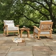 thumbnail image 3 of Cambridge Casual Sonoma Teak Deep Seating Rocker, 3 of 12