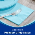 thumbnail image 3 of Artstyle 3-Ply Lunch Napkins, 6.5", 200 ct., Choose Color, 3 of 7