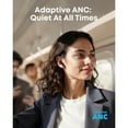 thumbnail image 4 of Soundcore by Anker P41i Noise Cancelling Bluetooth Wireless Earbuds with Phone Stand and Phone Charger with Built-In USB-C Cable and USB-C to Lightning Adapter, Black, 4 of 7