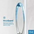thumbnail image 11 of Breeze 36” x 36” x 77” Corner Shower Kit with Clear Glass, Walls, Base and Hardware, 11 of 13