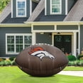 thumbnail image 2 of Logo Brands Denver Broncos Pre-Lit 10'x6' Inflatable Football, 2 of 6