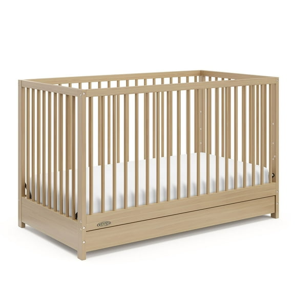 Graco Teddi 5-in-1 Convertible Crib with Drawer, Choose Color