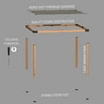 thumbnail image 13 of Backyard Discovery 12' x 10' Brendan Cedar Sail Shade Pergola with PowerPort, 13 of 13