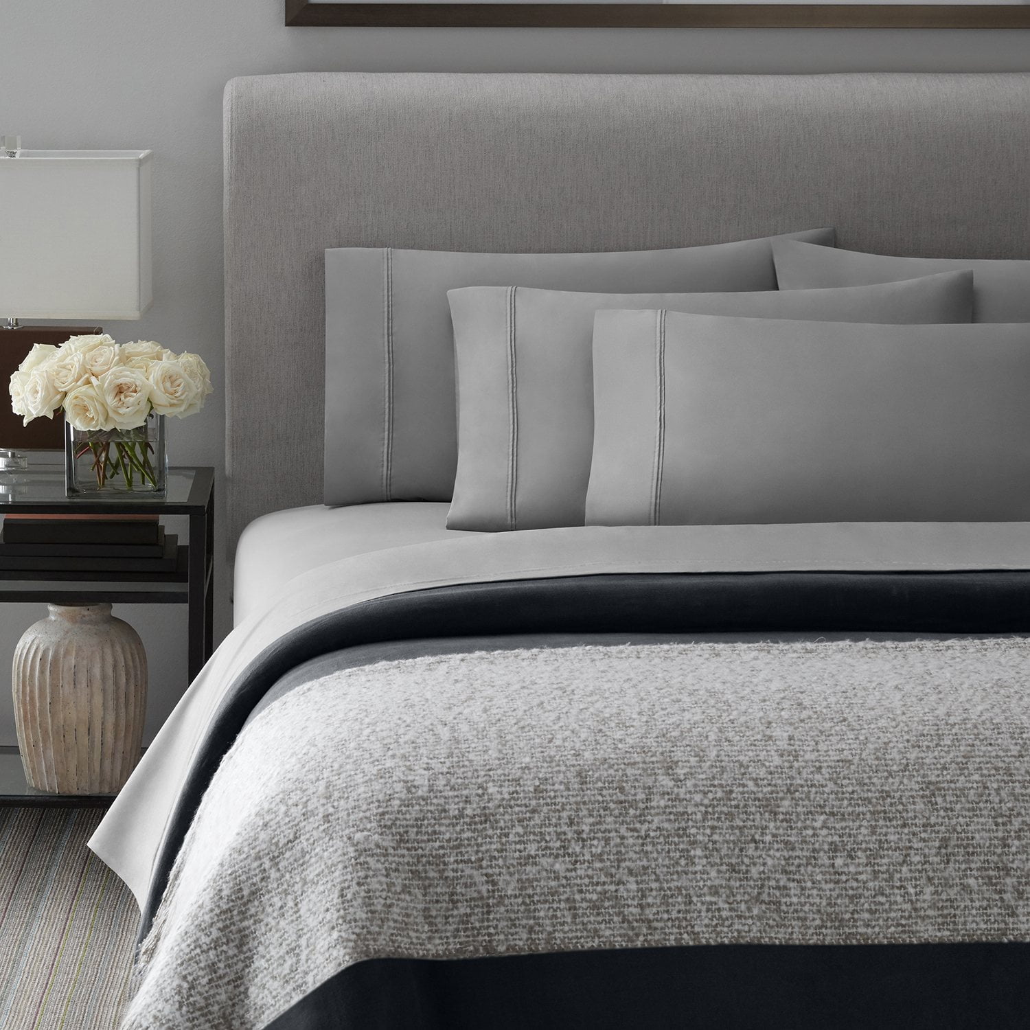 Member’s Mark Hotel Premier Collection 700-Thread-Count Solid Sheet Set, Samsclub.com, KING