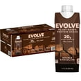 thumbnail image 1 of Evolve Plant Based Protein Shake, Double Chocolate (11 fl. oz., 18 pk.), 1 of 11