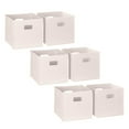 thumbnail image 1 of RiverRidge Folding Bins Cube Storage Cubbies, Set of 6 Playroom Organizers, 1 of 6