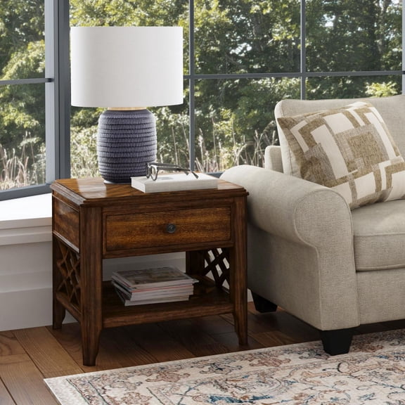 Society Den Stark End Table