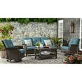 thumbnail image 1 of Member's Mark Stockton 4-Piece Patio Deep Seating Set with Sunbrella Fabric, Lagoon, 1 of 4