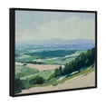 thumbnail image 1 of Dark Trees I Abstract Landscape Canvas Print by Oliver Gal Prints, 1 of 4
