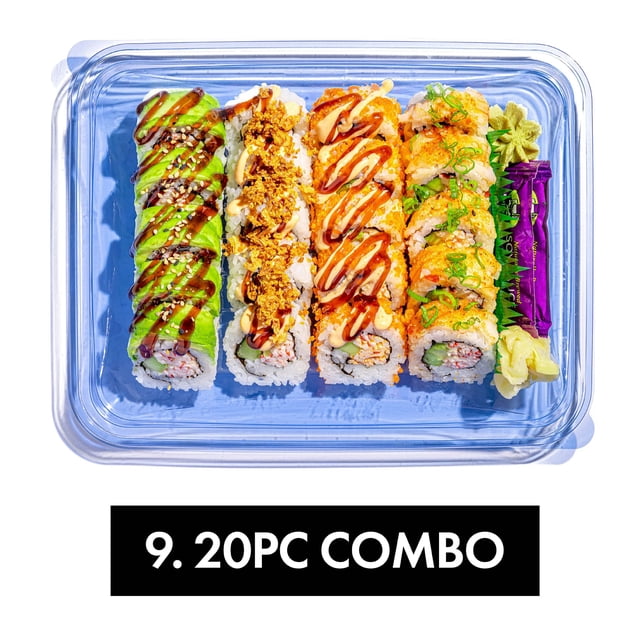 Member's Mark by FujiSan Sushi Roll Combo Tray, 20 pcs.
