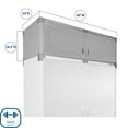 thumbnail image 2 of Seville Classics UltraHD Stacking Top Cabinet, 60” W x 24” D x 18.5” H, 2 of 11