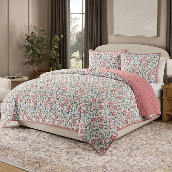 Member's Mark Microfiber Printed Quilt Sets, Assorted Sizes