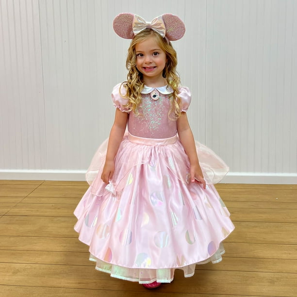 minnie mouse dress for birthday girl Mud Pie Women's Pink Stripe Bardot Maxi Dress main image 0