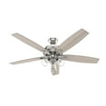 thumbnail image 1 of Hunter 60" Dondra Ceiling Fan With LED Light Kit And Pull Chain, Choose Color, 1 of 11