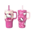 thumbnail image 1 of Zak Designs 16-oz Stainless Steel Double-Wall Tumbler for Kids with Straw, 2-Piece Set, 1 of 7