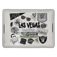 thumbnail image 1 of Las Vegas Raiders Ceramic Serving Tray, 1 of 4
