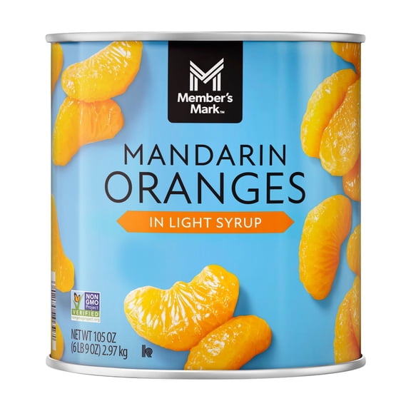 Member's Mark Mandarin Oranges In Light Syrup, 105 oz.