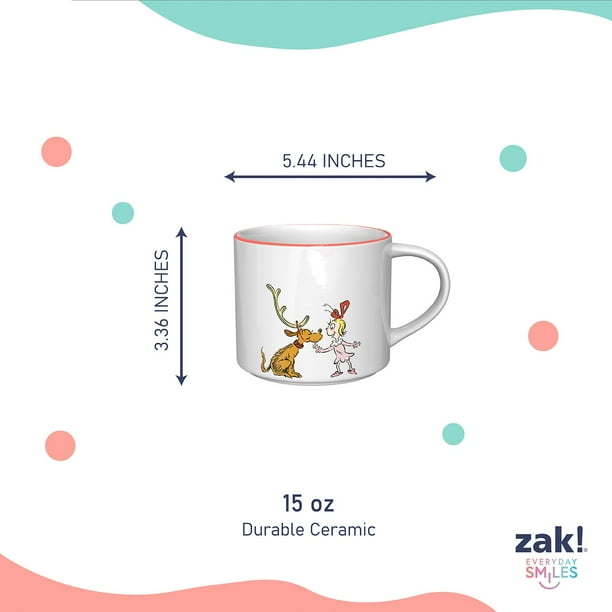 Zak Designs 15oz 4pk Ceramic Holiday Mugs in Gift Box - Samsclub.com