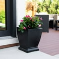 thumbnail image 3 of Mayne Acadia Tall Planter, Choose Size, 3 of 12