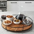 thumbnail image 3 of Member's Mark Acacia Wood Modern Farmhouse Lazy Susan, 3 of 4