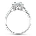 thumbnail image 4 of 0.65 CT. T.W. Cluster Halo Diamond Ring in 14K Gold, 4 of 6