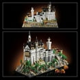 thumbnail image 4 of LEGO Architecture Neuschwanstein Castle Building Set, 3455 pc., 4 of 7