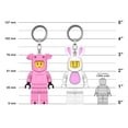 thumbnail image 6 of LEGO Pig & Bunny Keychain Lights + Raccoon Sticker, 6 of 6