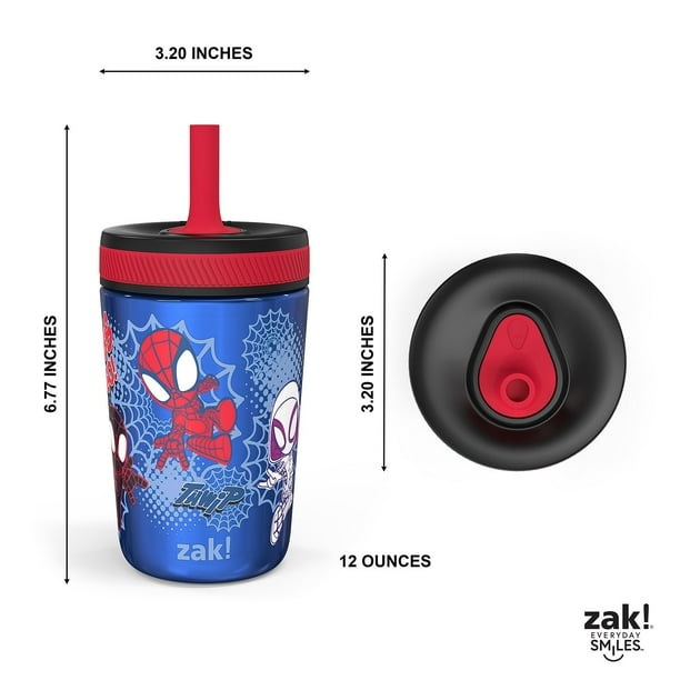 Zak Designs 12-oz. Stainless Steel Double-Wall Tumbler for Kids