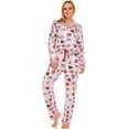 thumbnail image 4 of Flora Nikrooz Ladies Notch Collar PJ Set, 4 of 8