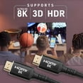 thumbnail image 6 of Xtreme 10 FT Premium 8K Ultra High Speed HDMI Cable, 2 pk, 6 of 6