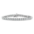 thumbnail image 1 of 4.96 CT. T.W. Diamond Tennis Bracelet in 14K Gold, 1 of 10