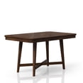 thumbnail image 2 of Bernards Westvale Walnut 4-Piece Dining Set with Curved Bench, 2 of 7
