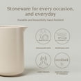 thumbnail image 2 of Over&Back Coupe Stoneware Pitcher, 42oz, 2 of 7