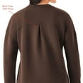 thumbnail image 6 of Member's Mark Women's Luxe Crewneck Sweatshirt, 6 of 7
