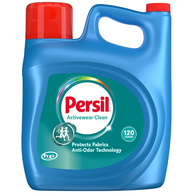 Persil Activewear Clean Liquid Laundry Detergent, 120 loads, 240 fl. oz.