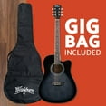 thumbnail image 6 of Washburn WA90CETBBPACK Learn & Play Pack Acoustic Guitar with Electric Pick-up Bundle, 6 of 11