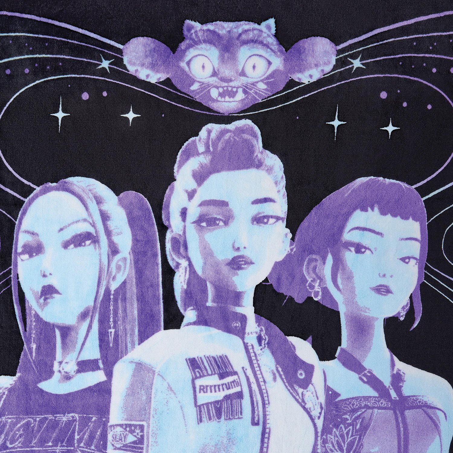 KPOP Demon Hunters Silk Touch Throws, 50