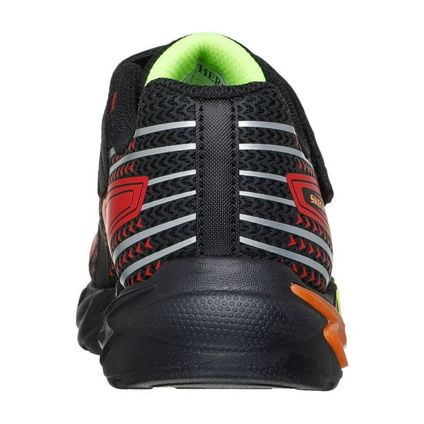 Skechers Boys Flex-Glow Bolt Light-Up Sneaker
