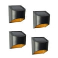 thumbnail image 1 of Deck Impressions Aluminum Solar Downcast Deck Lights, 4-Pack, 1 of 7